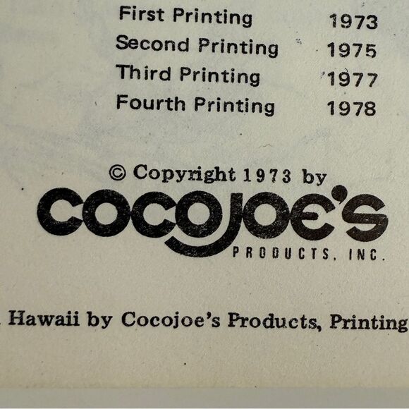 4 Vintage Hawaiian Cookbooks SC - Picture 15 of 15